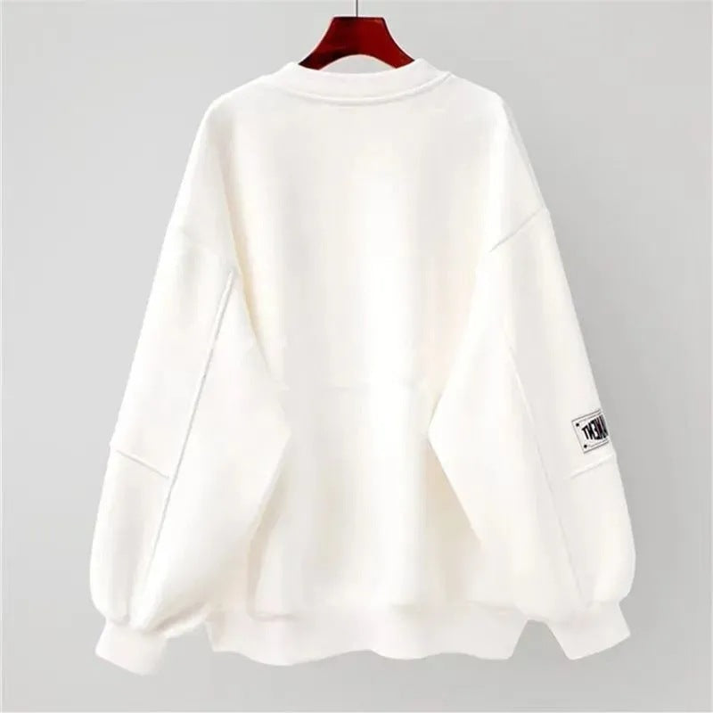 Lazy Style Loose Long Sleeved Spring