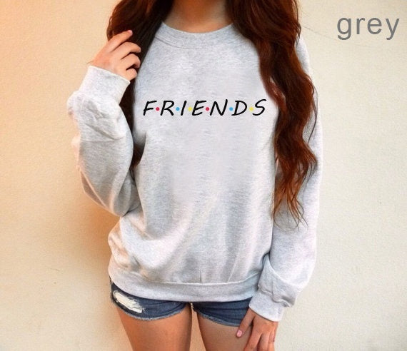 Letter pattern round neck long sleeve plus velvet T

