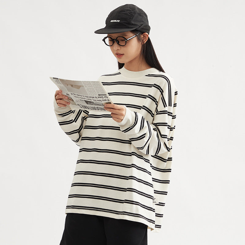 Long Sleeve Early Autumn All-matching Pullover