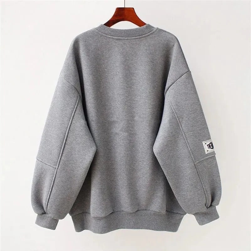 Lazy Style Loose Long Sleeved Spring