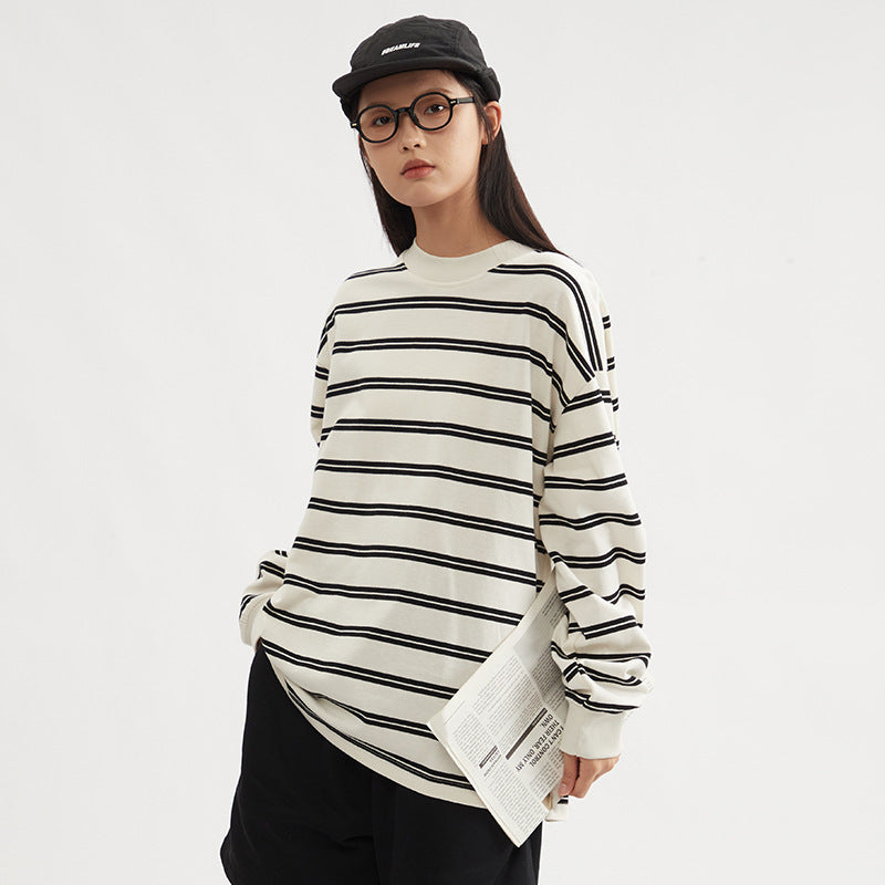 Long Sleeve Early Autumn All-matching Pullover